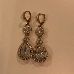 Tear drop Nadri earrings